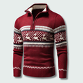 Herren Pullover mit Reißverschluss