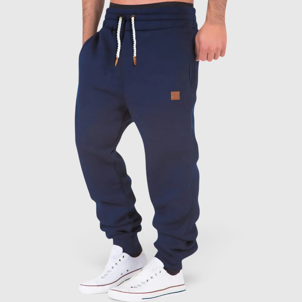 Men's Casual Navy Joggers - Everyday Sweatpants
