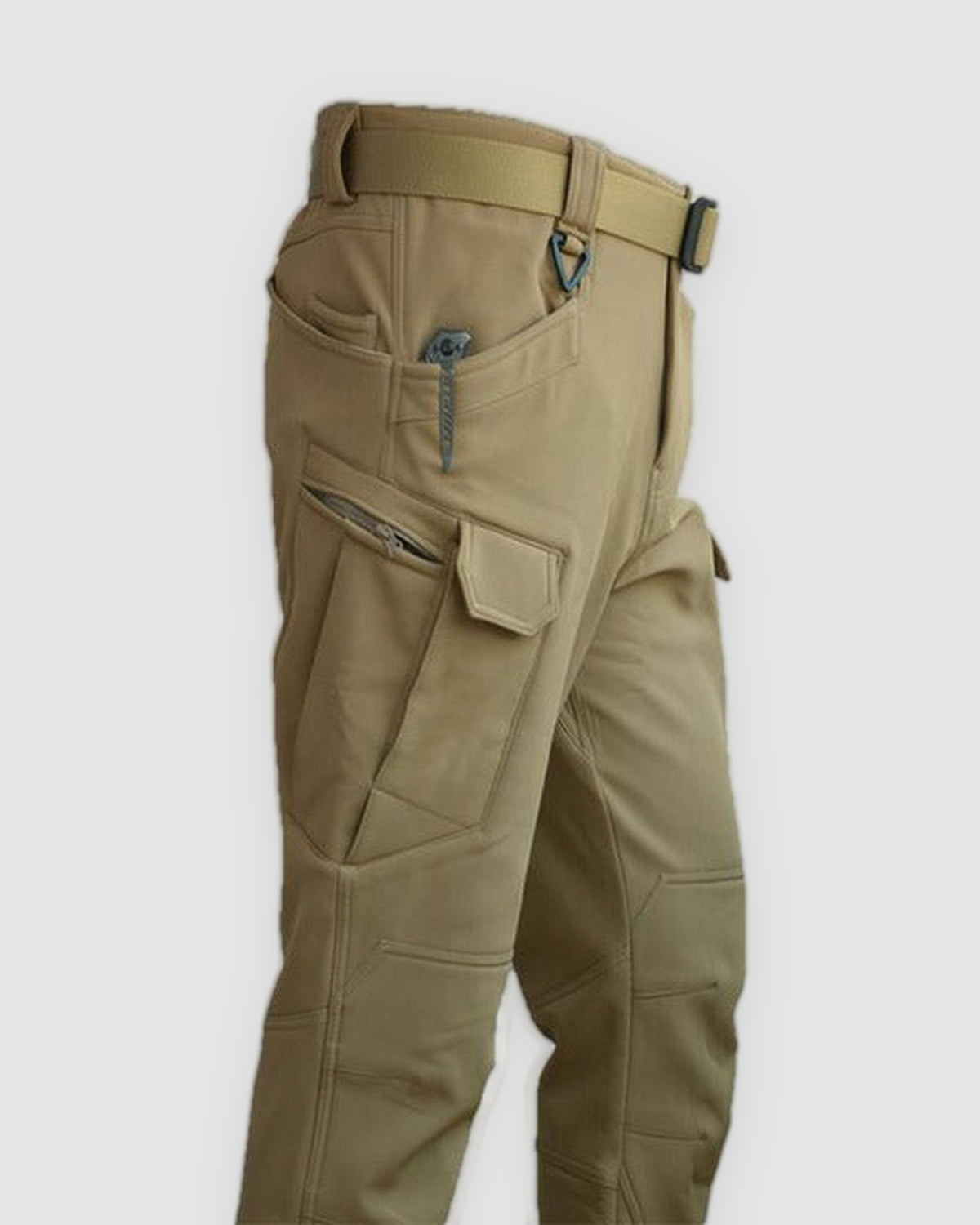 Herren Outdoor-Set mit gepolsterter Winterjacke und Cargohose, Bild 10