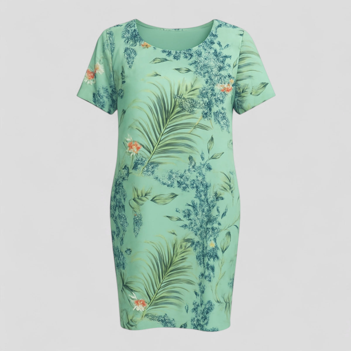 Damen Kleid Polyester mit Print