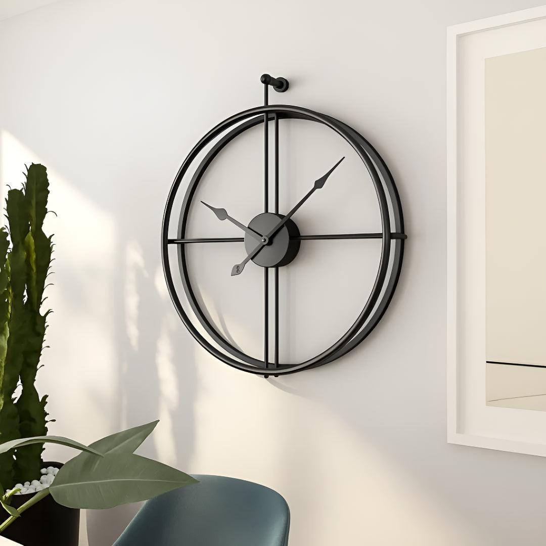 Große Lautlose Wanduhr – Modernes Minimalistisches Design