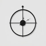 Große Lautlose Wanduhr – Modernes Minimalistisches Design
