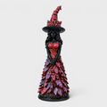 Gothic Hexenfigur mit Herbstdetails - Harz 25cm