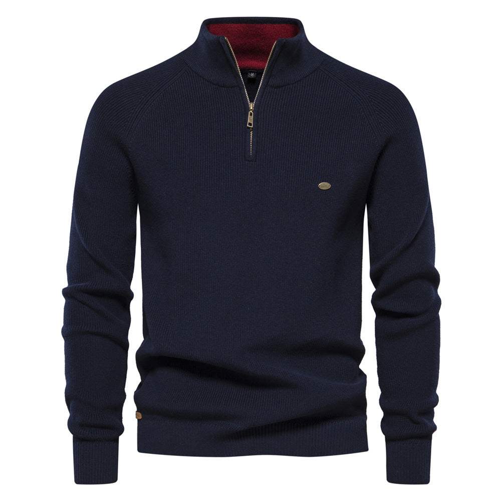Herren Half-Zip Pullover