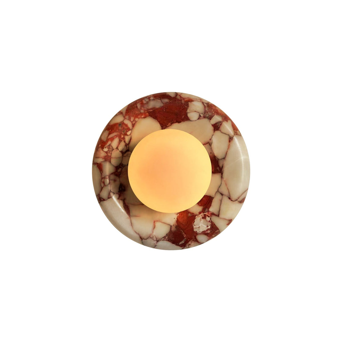Marble Wall Sconce Modern Indoor LED Wall Light Elegant Fixture