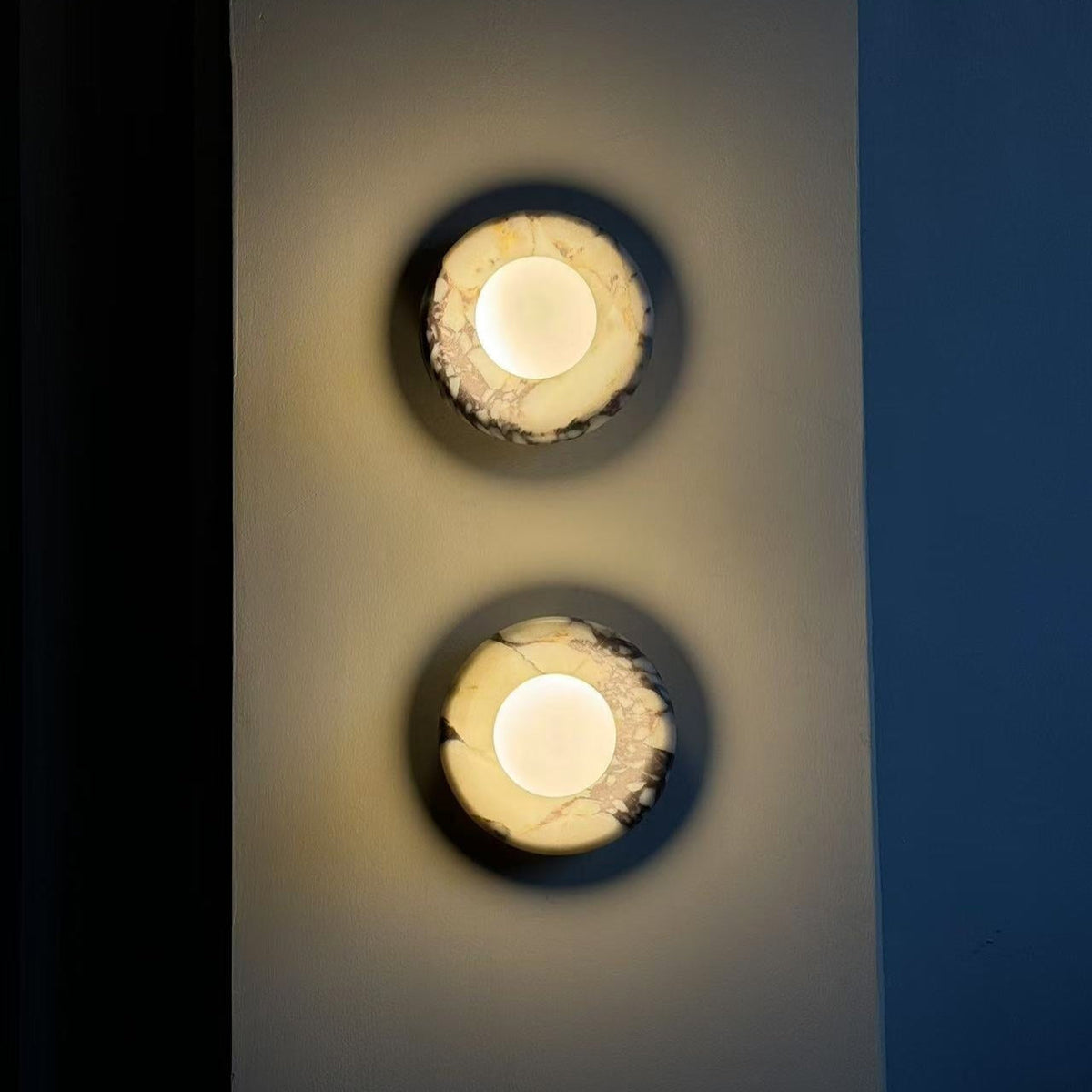 Marble Wall Sconce Modern Indoor LED Wall Light Elegant Fixture
