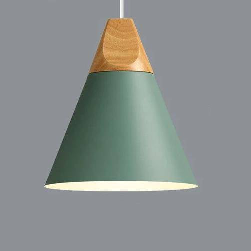 Odelle - Nordische Holz und Metall Pendelleuchte