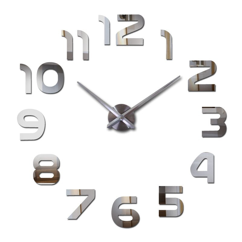 3D Wanduhr Acryl Modern
