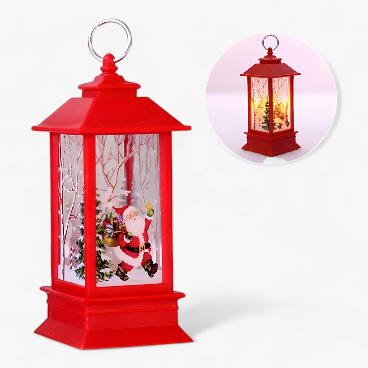 LED Weihnachts-Tischlaterne