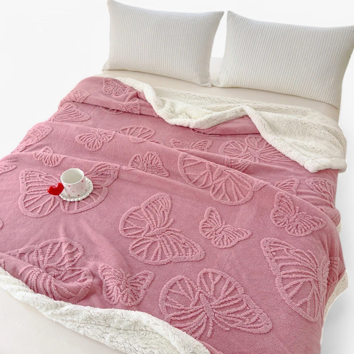 Kuscheldecke Korallenfleece Weich