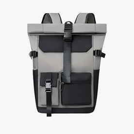 Rucksack wasserdicht, kompakt – Dunkelgrau – Ansicht 2