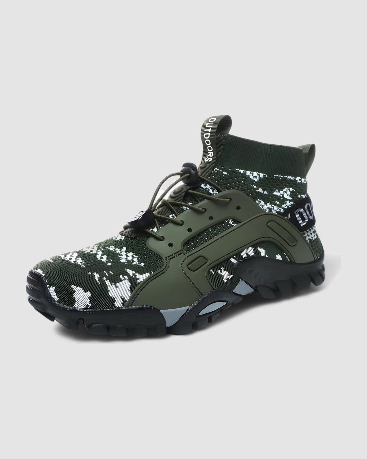 Wanderschuhe hoch, schnelltrocknend in Mehrfarbig