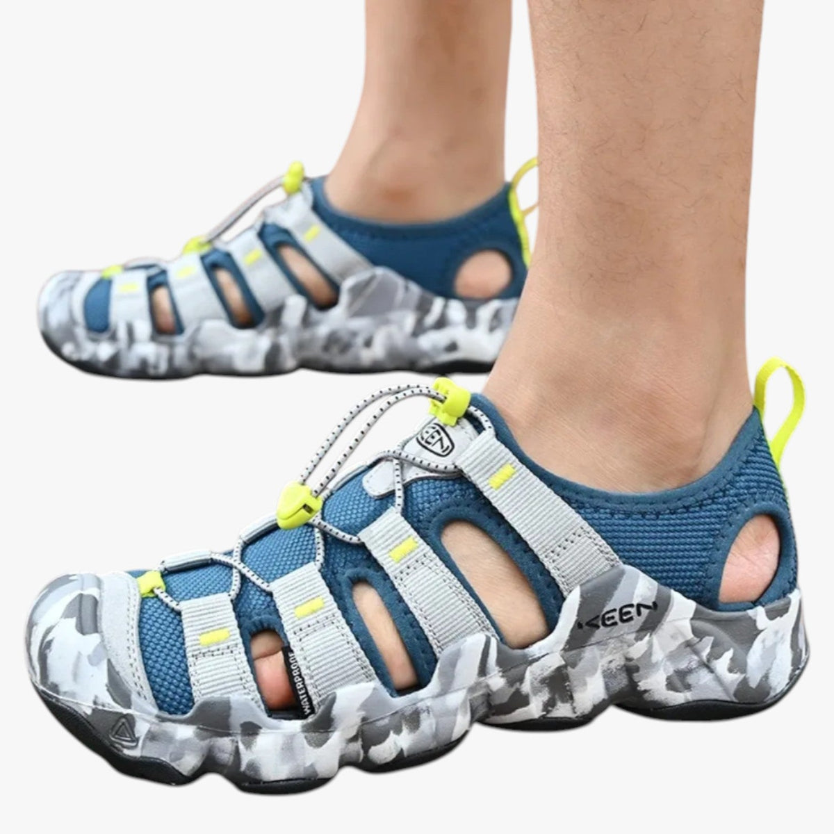 Herren Sandalen Sommer Leder