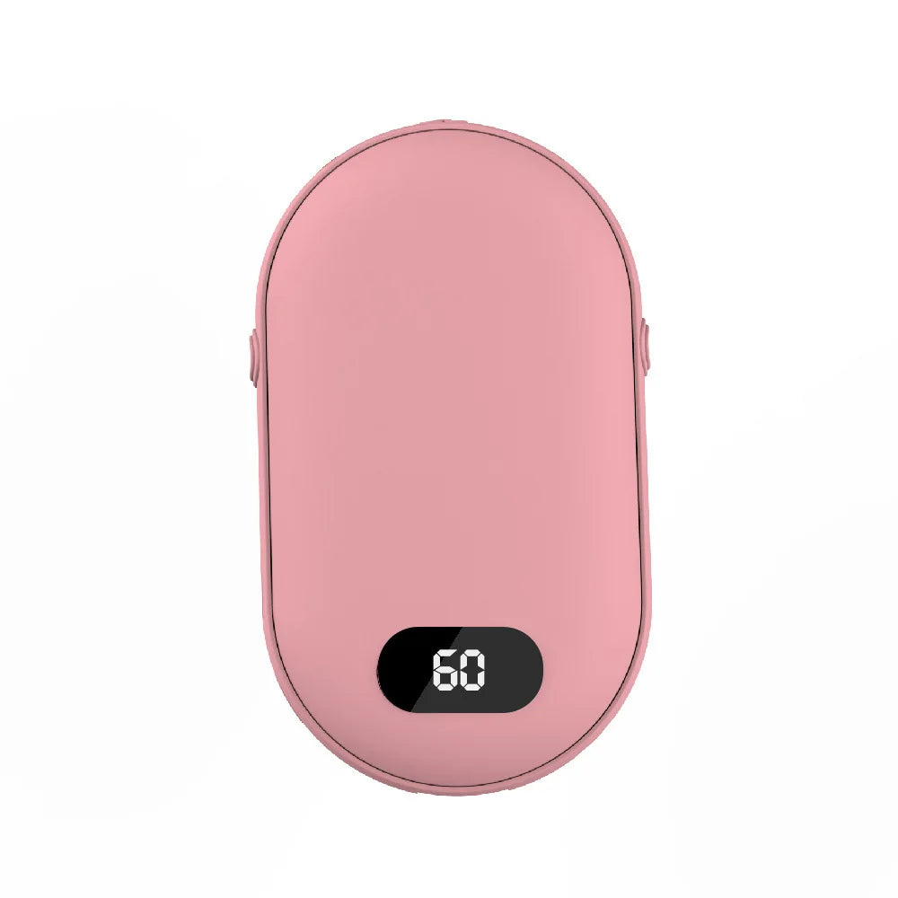 2-in-1 Wiederaufladbare Handwärmer-Powerbank – USB-Taschenwärmer
