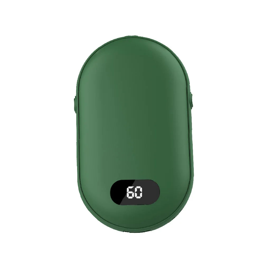 2-in-1 Wiederaufladbare Handwärmer-Powerbank – USB-Taschenwärmer
