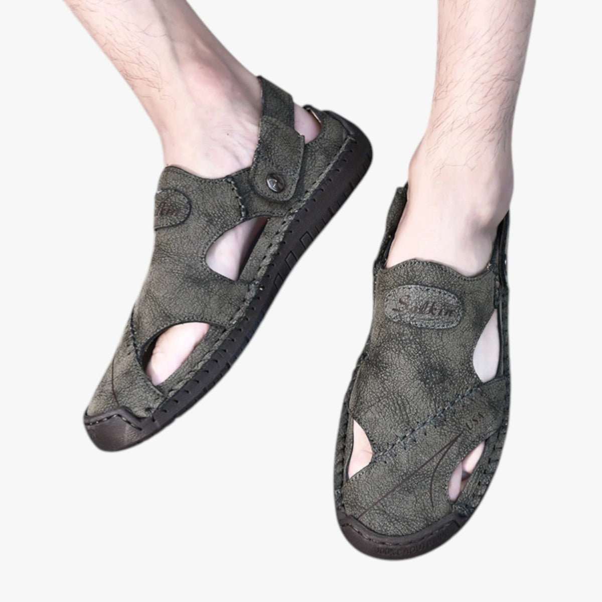 Herren Sandalen Leder