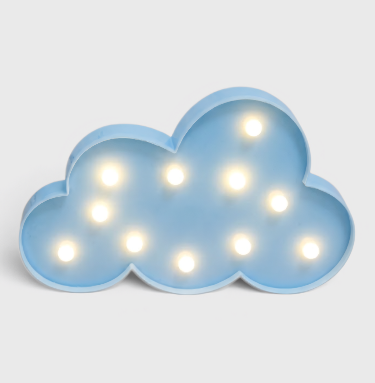 3D Wolke & Mond LED Nachtlicht