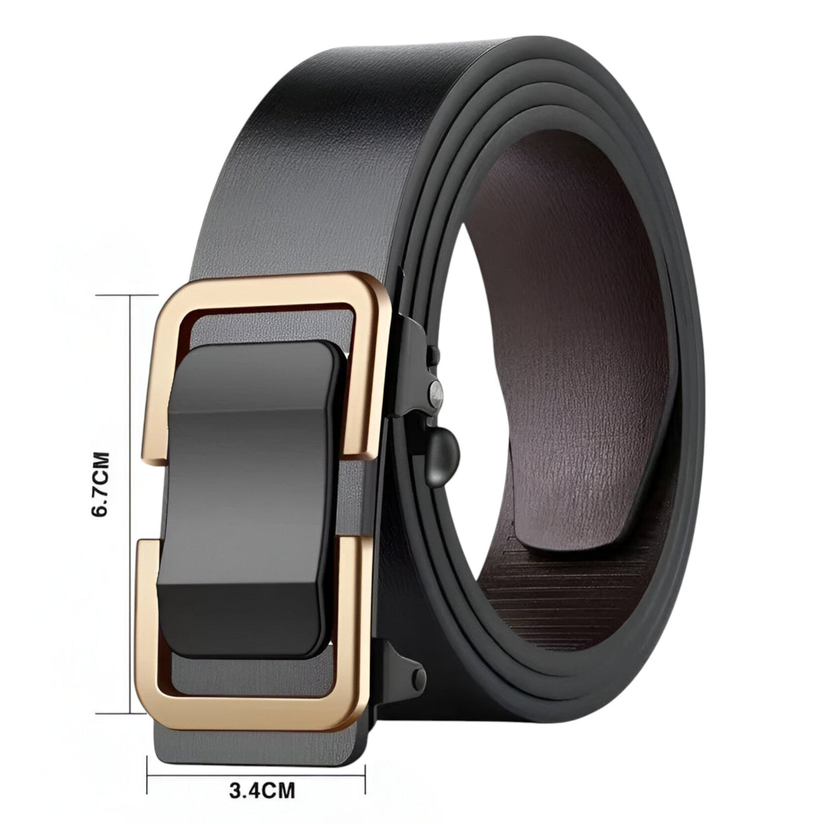 Victor | Herrebelte - Vedholdende elegance - Sølv - Belt