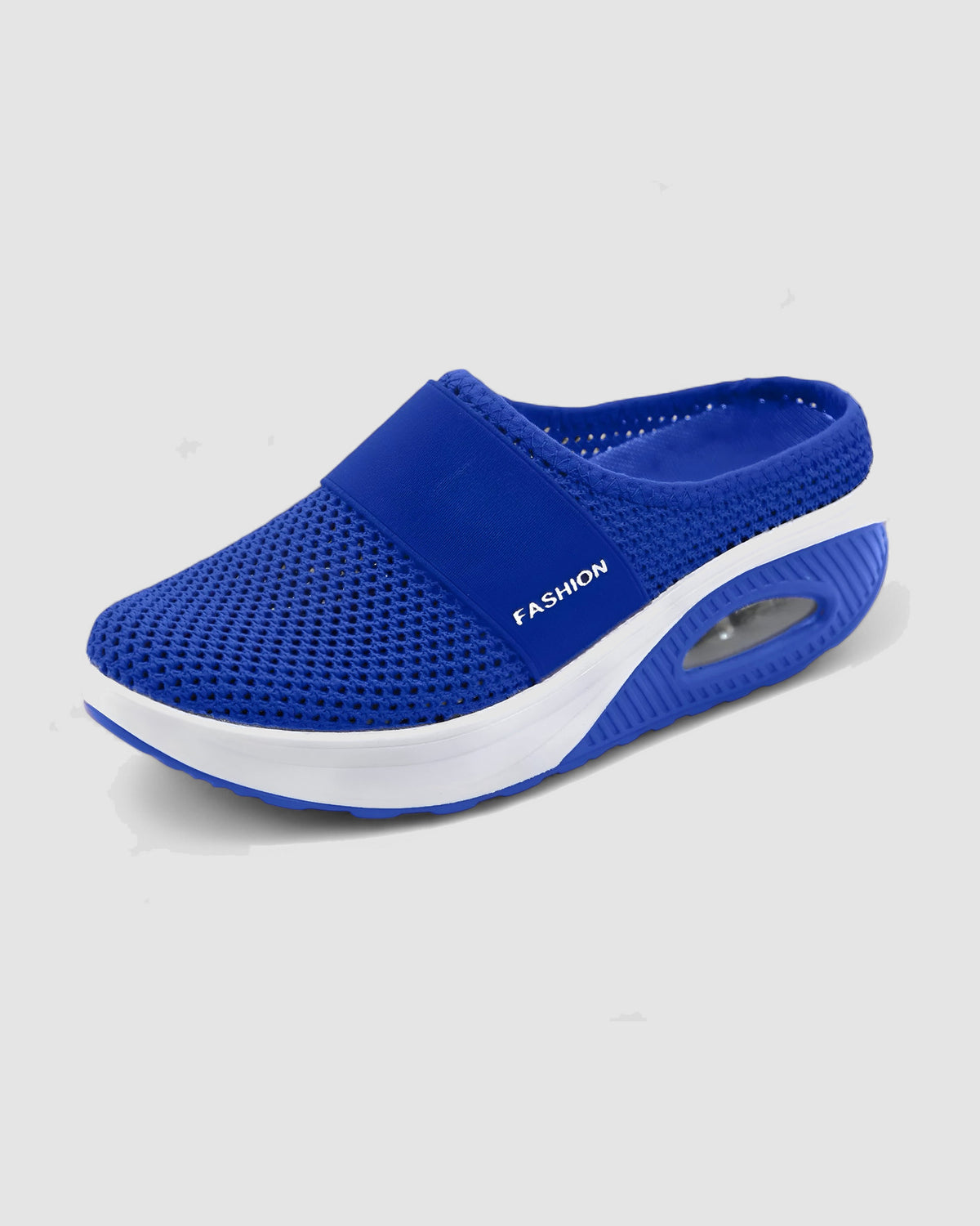 Herren Clogs aus Netzgewebe, Slip-On in Blau