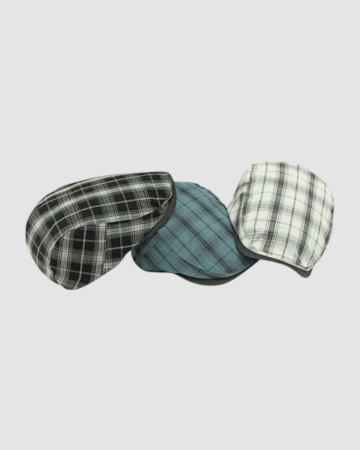 Herren Schirmmütze aus Baumwolle mit Tartan-Karo, Unisex, Bild 8