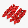 Weihnachtsbaum-Schleifen 12er-Set