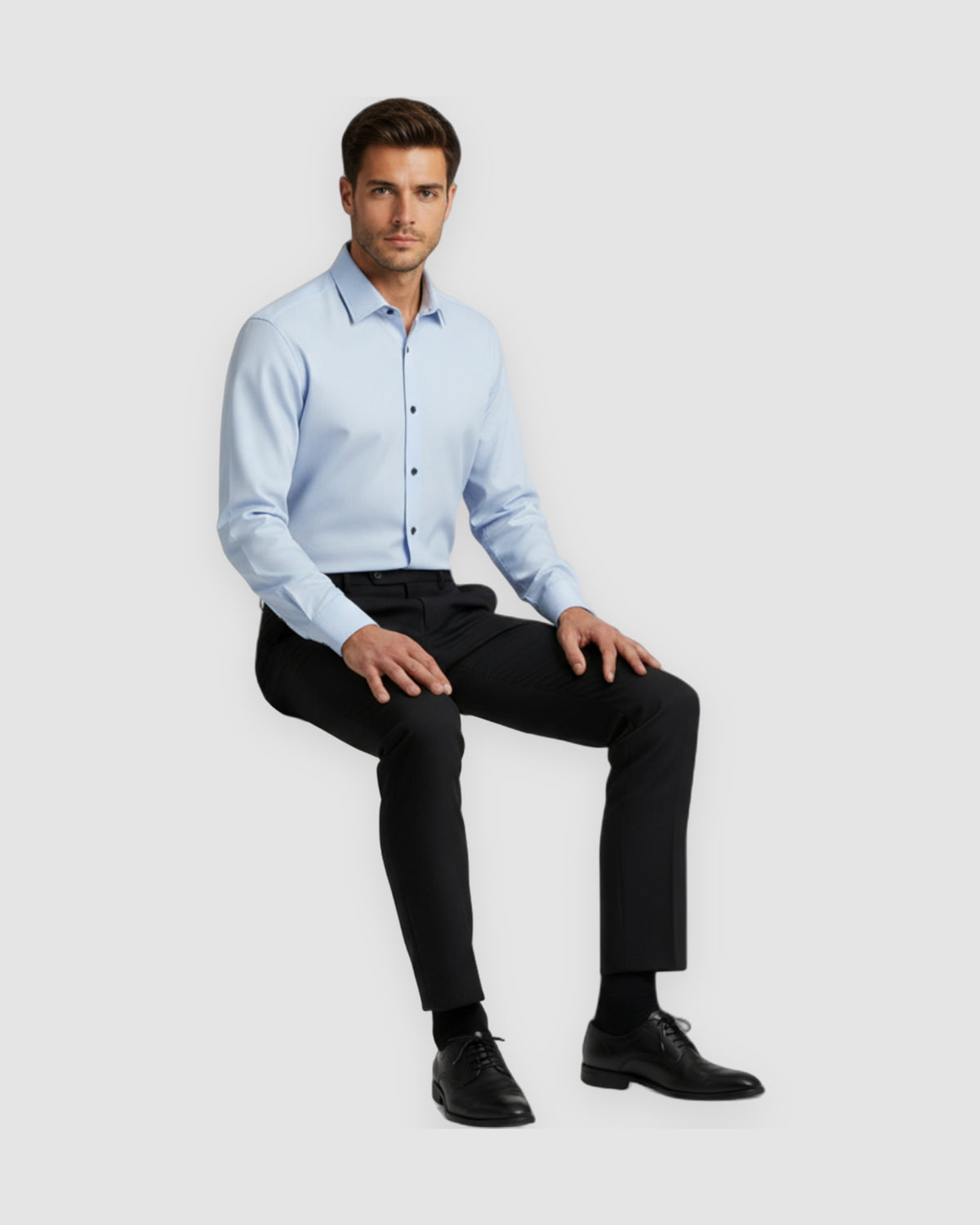 Herren Hemd Langarm, elastisch, Bild 10
