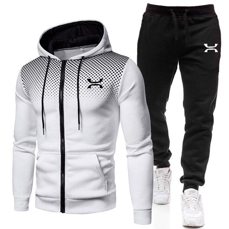 Herren Trainingsanzug Hoodie 2-teilig