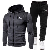 Herren Trainingsanzug Hoodie 2-teilig