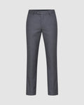 Heren pantalon met moderne pasvorm – grafiet