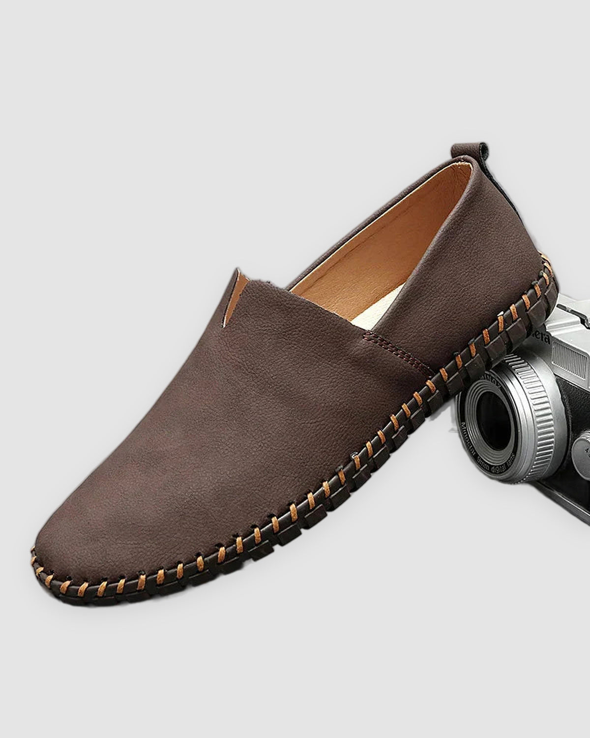 Herren Mokassins elegant für Business und Alltag in Dunkelbraun
