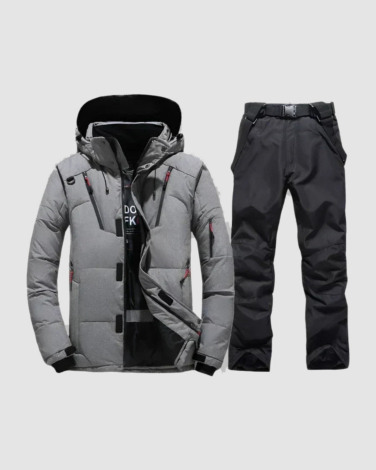 Herren Skianzug wasserdicht, warm, einteilig, Bild 6