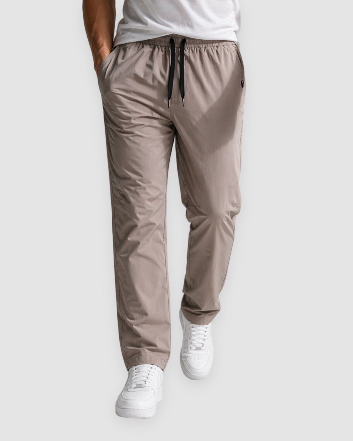 Herren Hose mit Kordelzug, flexibel und strapazierfähig – Schwarz, Bild 12