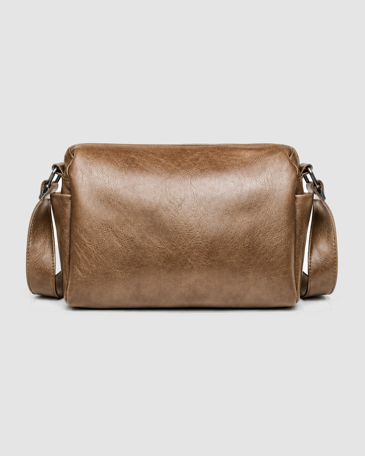 Herren Crossbody-Tasche rechteckig – Braun