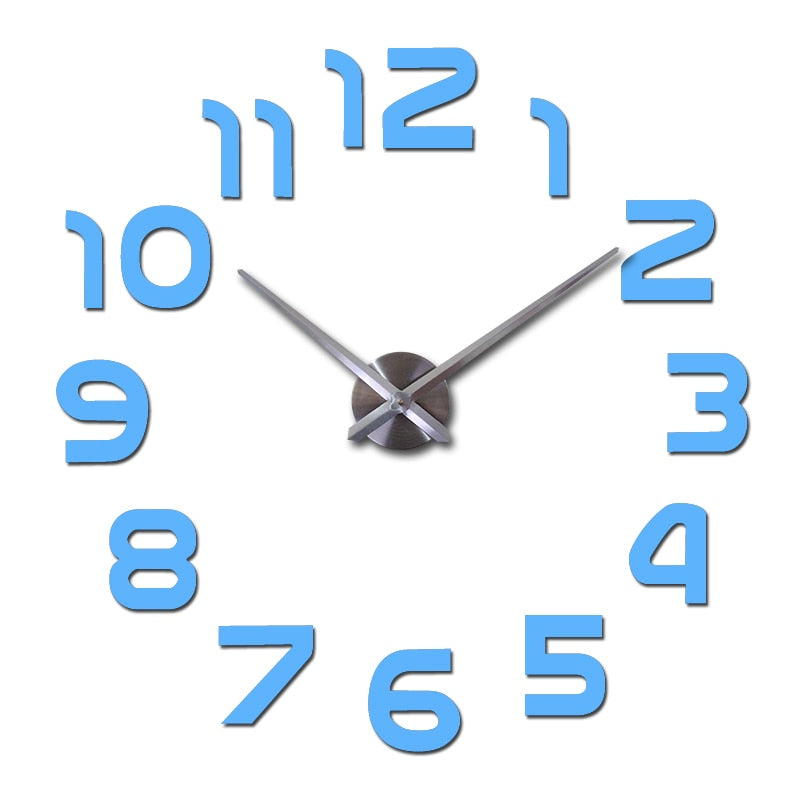3D Wanduhr Acryl Modern