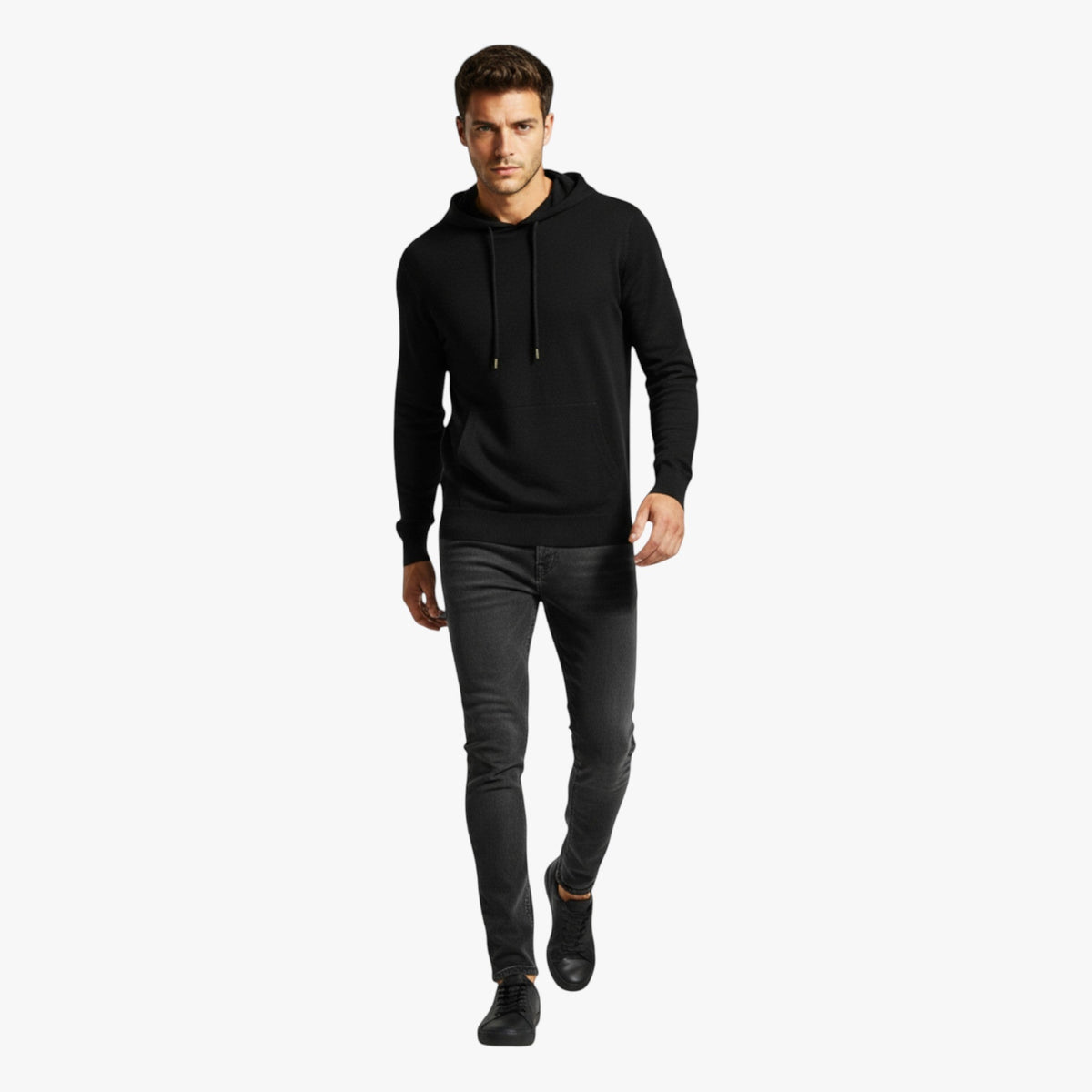 Herren Kapuzenpullover Merinowolle