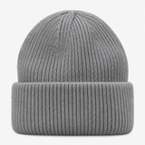 Wintermütze mit Geripptem Strickdesign und Umschlag