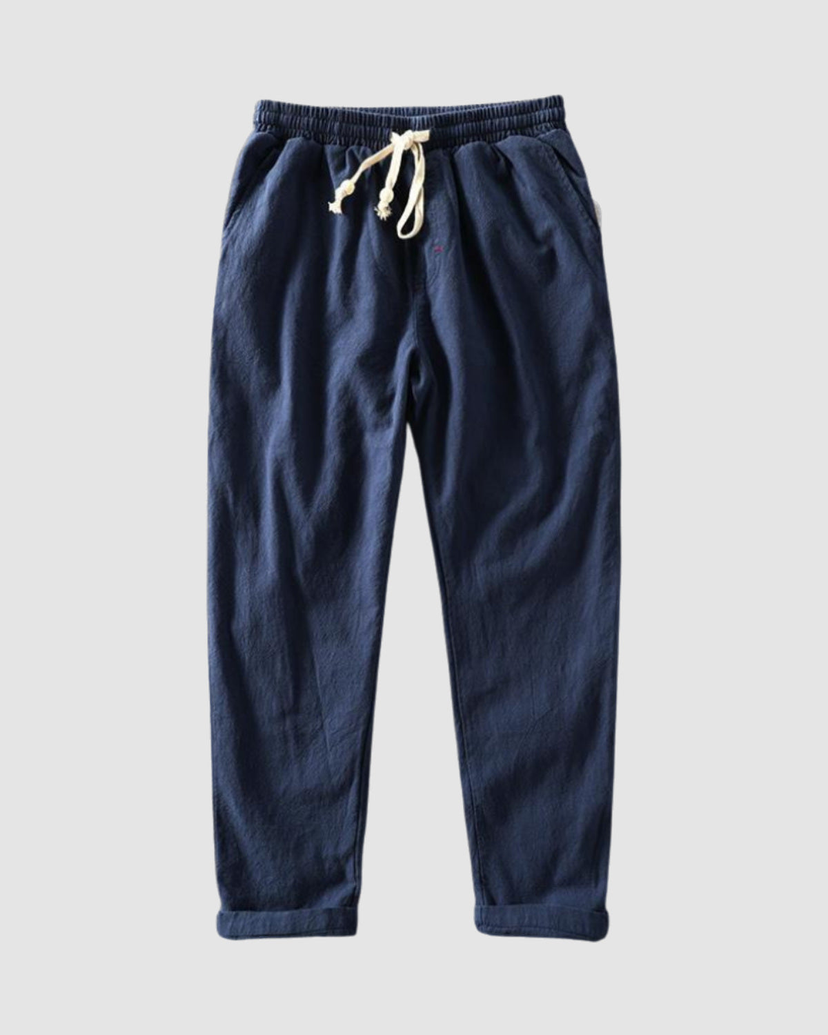 Herren Leinenhose mit lockerer Passform, Bild 1