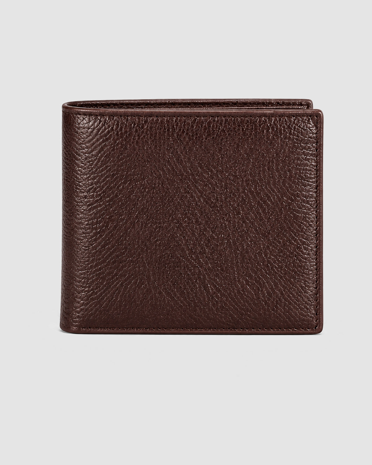 Herren Bifold-Geldbörse mit Kartenfächern und Sichtfach – Braun, Bild 2
