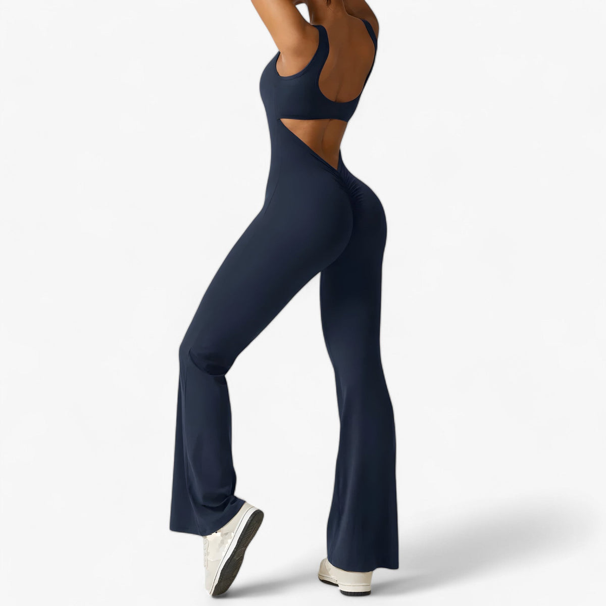 Damen Jumpsuit Komfortabel Ärmellos