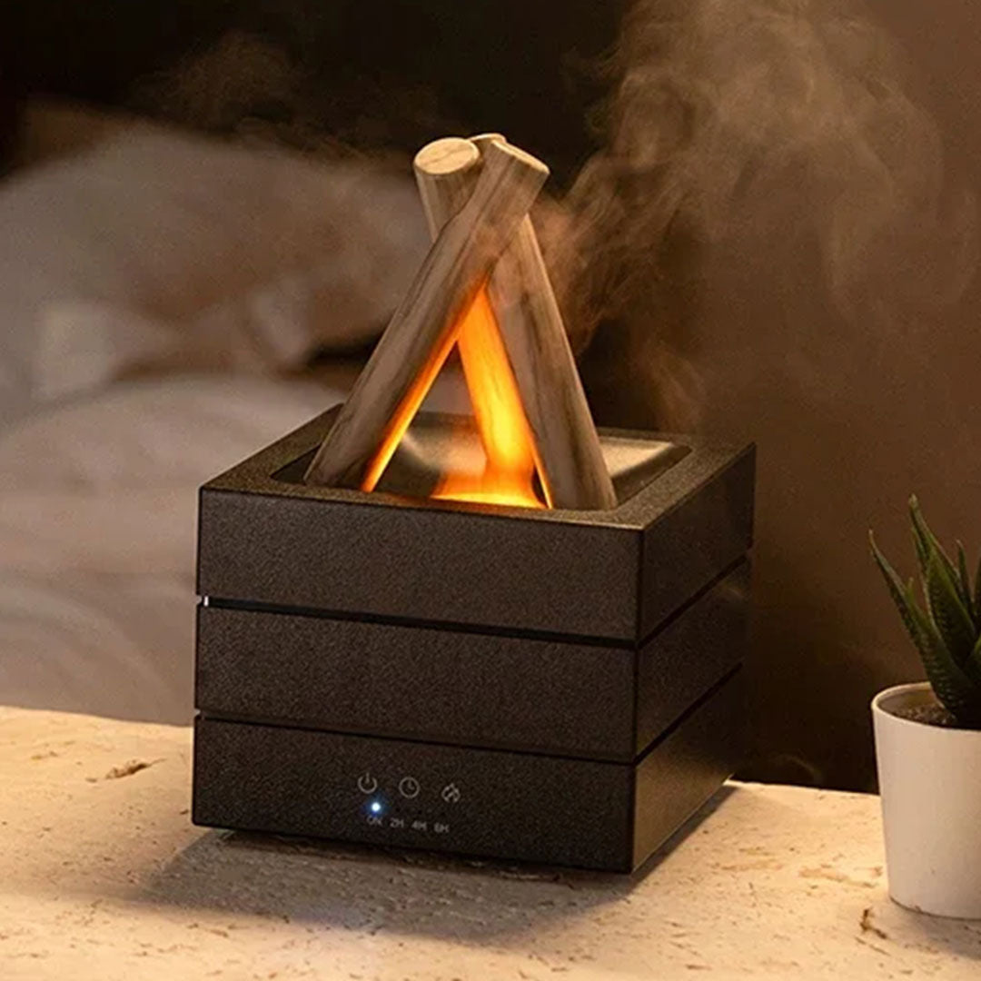 Lagerfeuer-Aroma-Diffusor – Flammeneffekt-Duftdiffusor