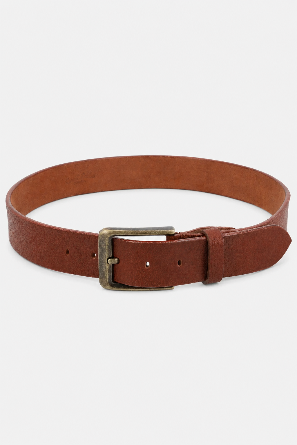 Unisex Ledergürtel dunkelbraun - Robust für jeden Stil