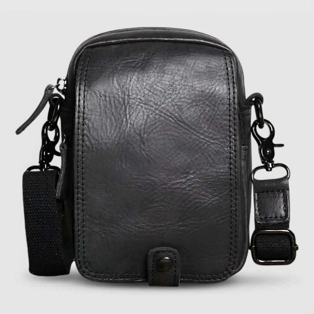 Herren Pendlertasche aus Ochsenleder im Retro-Stil