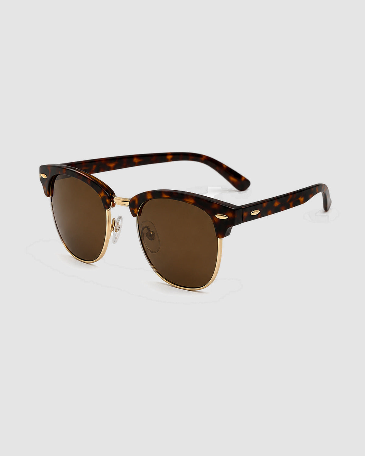 Herren Sonnenbrille mit Halbrand und UV400-Schutz, Bild 2