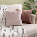 Velvet Cushion Covers Set Soft Decorative Throw Pillow Cases