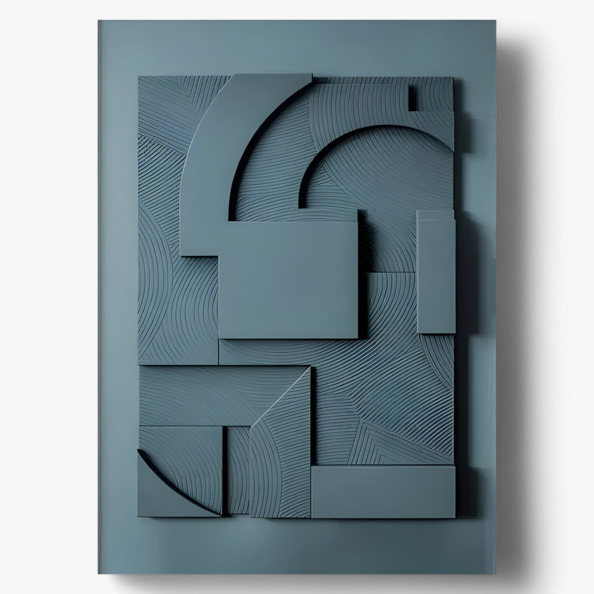 Abstrakte Kunstskulptur Wanddekoration