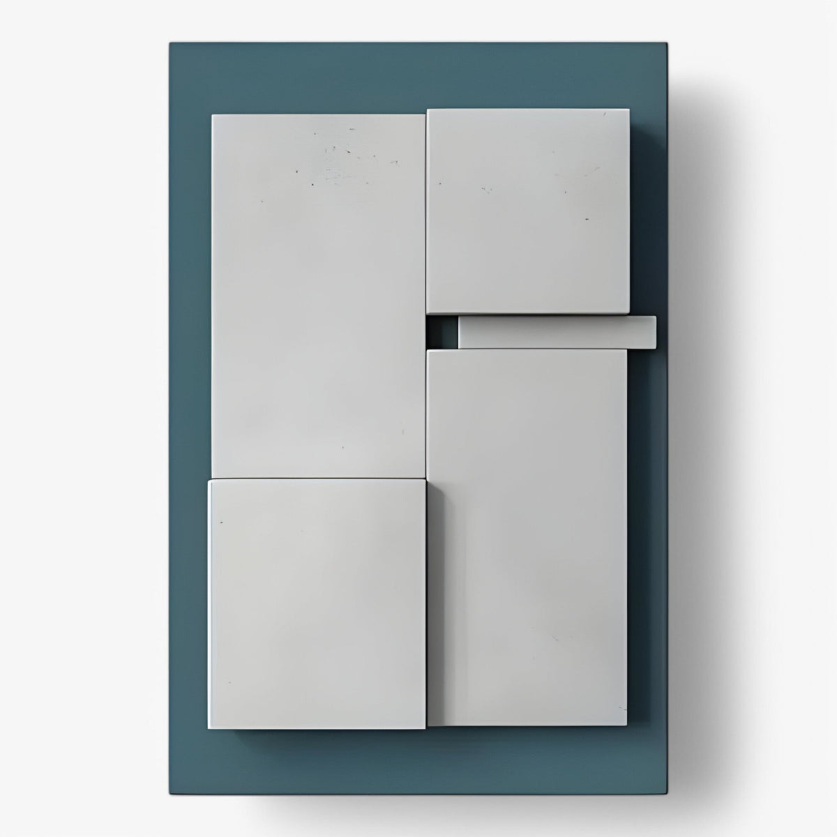 Abstrakte Kunstskulptur Wanddekoration