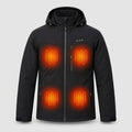 Herren Heizjacke mit 8 Wärmezonen – Powerbank-kompatibel