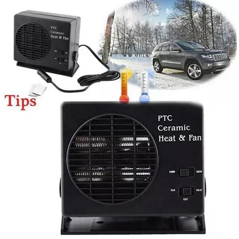 Tragbare Keramik-Autoheizung 300W – 12V Schnellentfroster-Gebläse