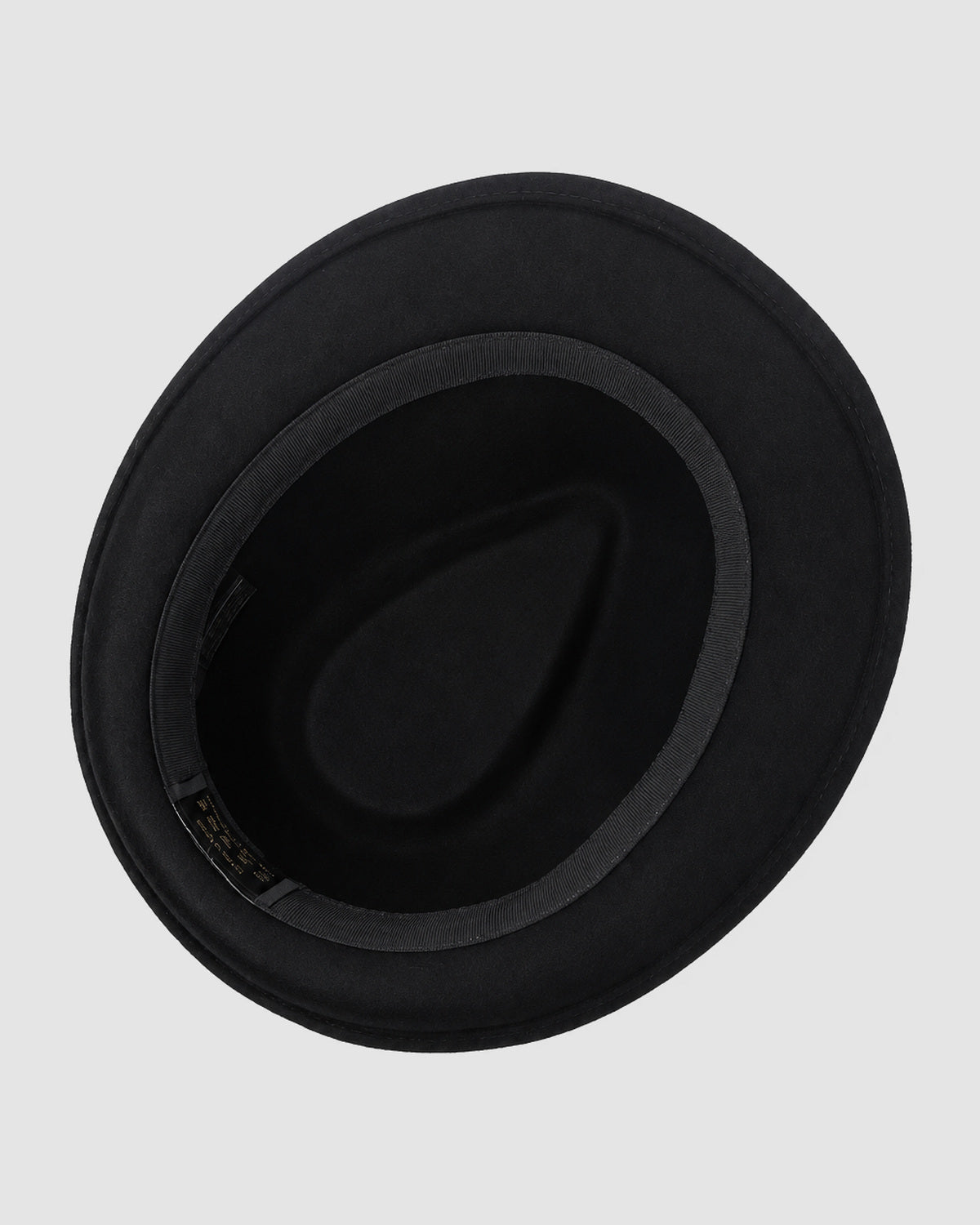 Herren Fedora-Hut mit Hutband – Schwarz, Bild 4