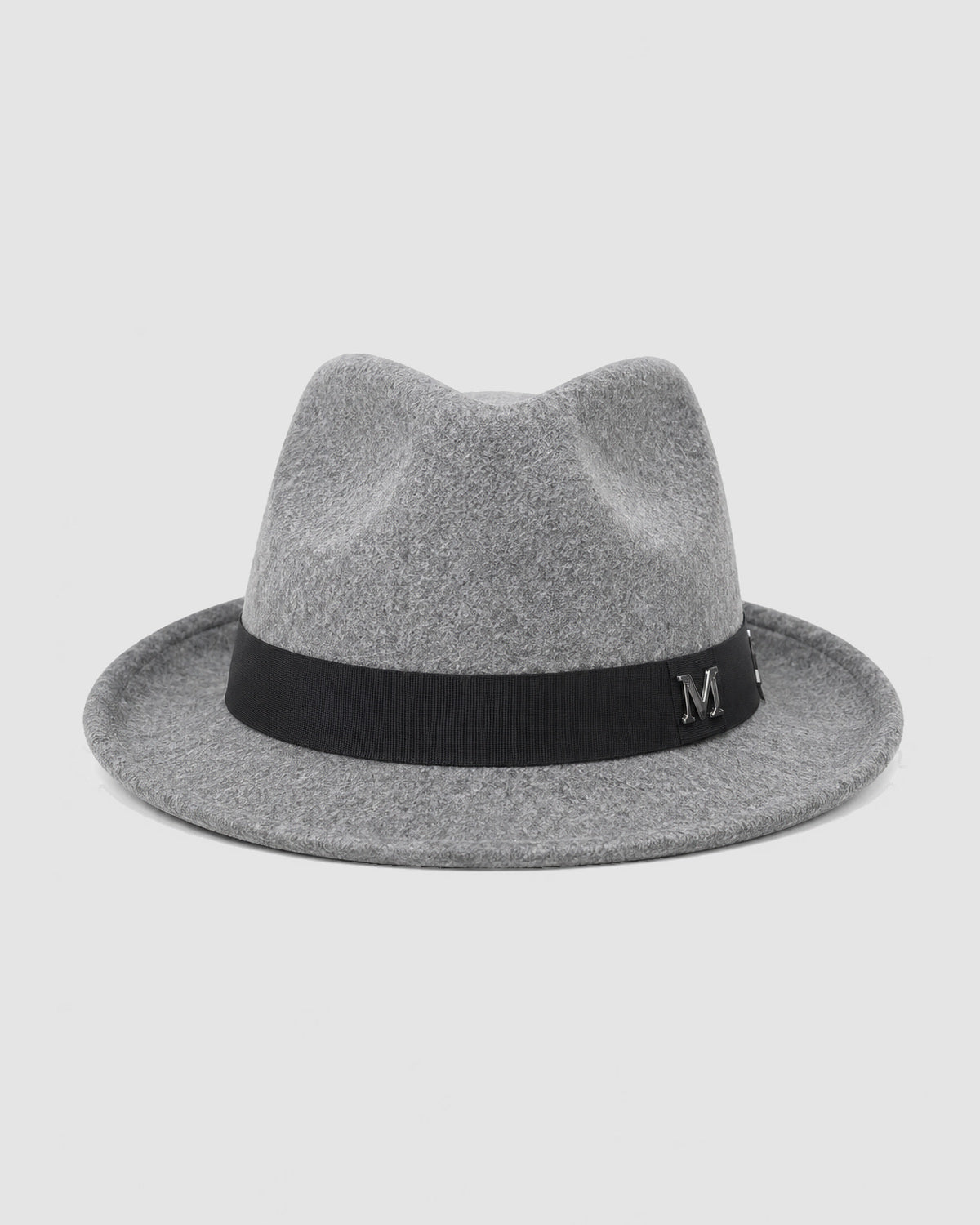 Herren Fedora-Hut mit Hutband – Grau